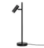 Nordlux Lampe De Chevet Omari Métal Noir 3.2W 320lm - 827 Blanc Très Chaud | Touch Dimmable