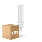 Lot 10x Noxion Lucent PL-C LED 3.6W - 830 Blanc Chaud | 2-Pins - Équivalent 10W