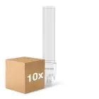 Voordeelpak 10x Noxion Lucent PL-C LED 7.4W - 830 Warm Wit | 2-Pin - Vervangt 26W